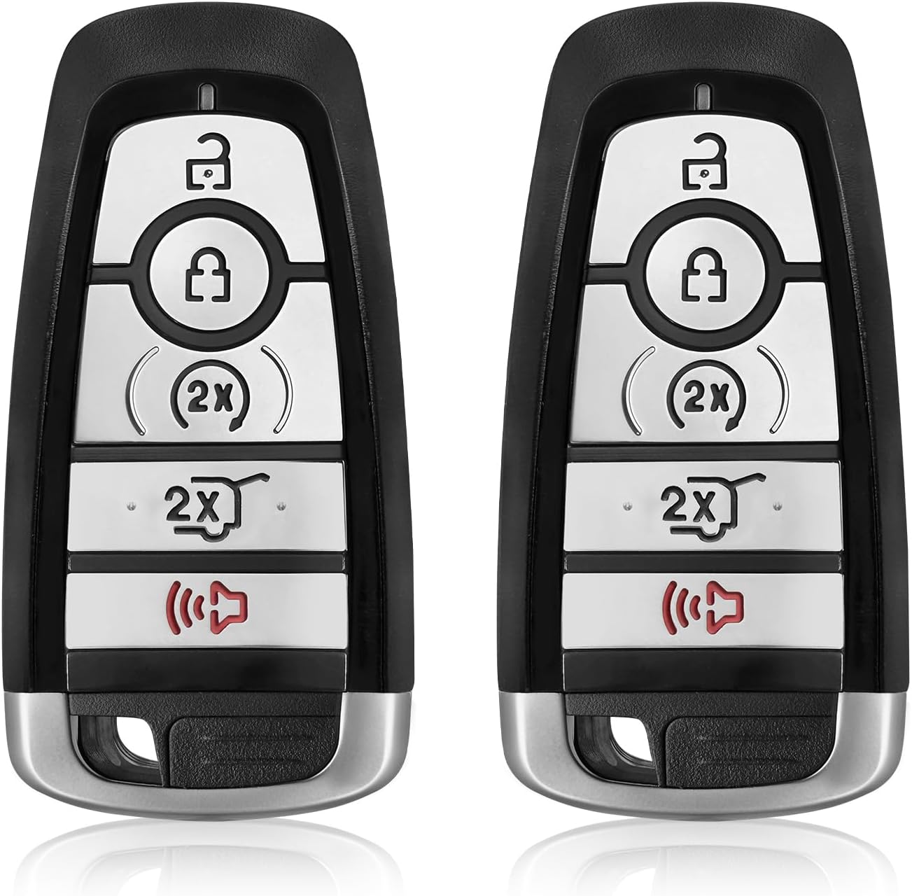 2 Keylessbest Replacement for 2023 2024 Ford Expedition Key Fob Remote Control M3N-A3C108397 5 Buttons 49 434MHz