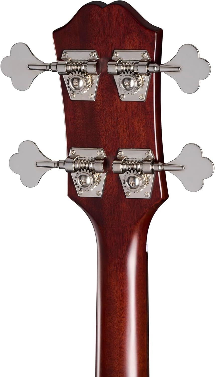 Epiphone Jack Casady Fretless Bass, Aged Royal Tan with Bag