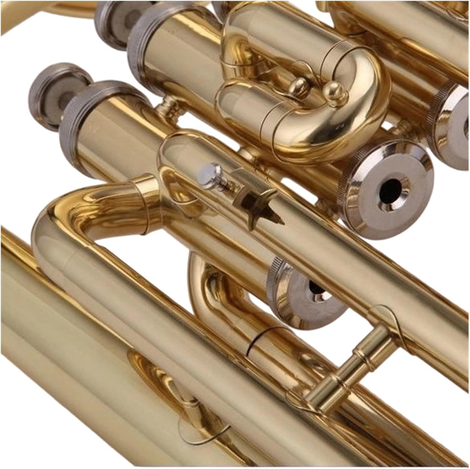 Euphonium B Flat Gold Lacquered Professional Performance And Practice Instrument Euphonium All-brass Instrument
