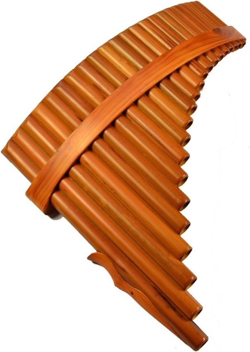 PanPipes Woodwind Instrument Pan Flute 22 Tube G Tune Plus Hoop Pan Flutenational Musical Instrument (Color : 22 Tube G Key)