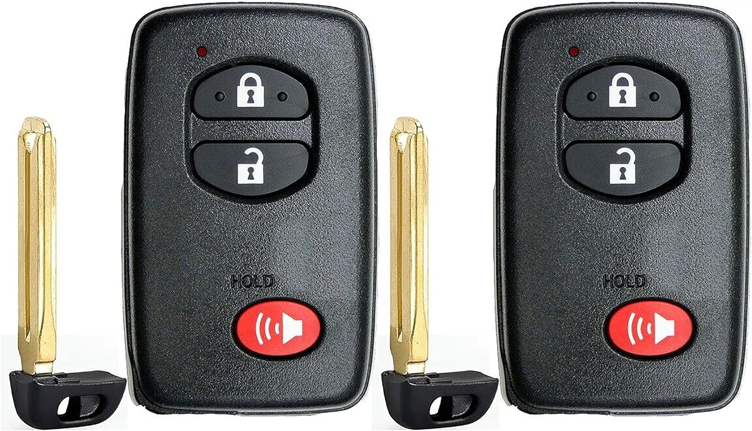 2X New Quality Replacement Key Fob Compatible with & Fit for Toyota GNE Board 6601 Read Description - MPN HYQ14AEM-01