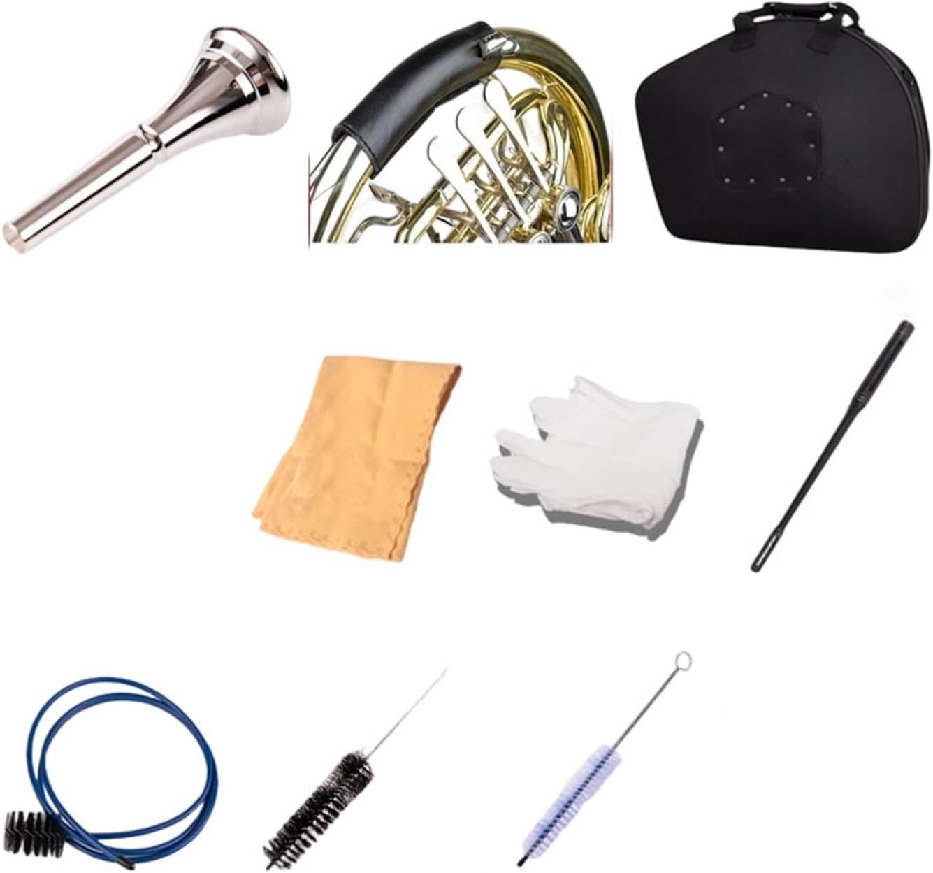 4 Key French Horn French Horn Instrument Four Key Split Single Row B/F Double Suitable For Beginners To Play(1)