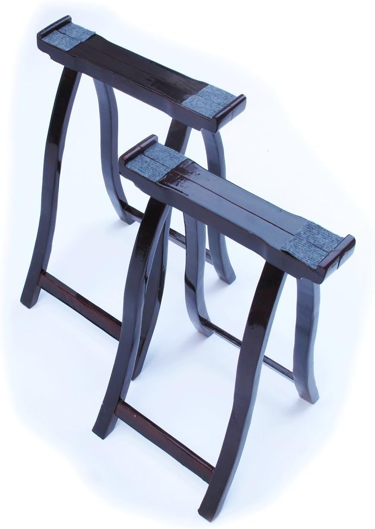 Dunhuang Duo Cranes Facing The Sun Carved Guzheng 696D 敦煌牌双鹤朝阳