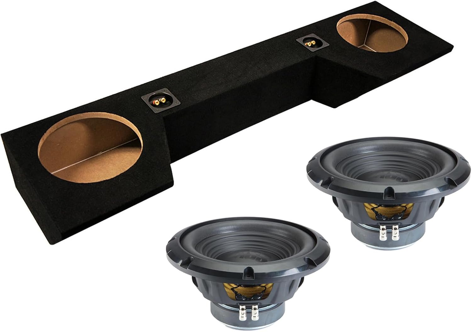 Alpine Compatible with 2019-2025 Dodge Ram Quad Cab Truck Sealed Dual 10