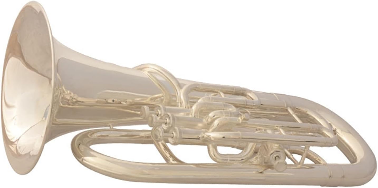 Musical Instrument Euphonium Silver Plated Keys Professional Performance Euphonium All-brass Instrument