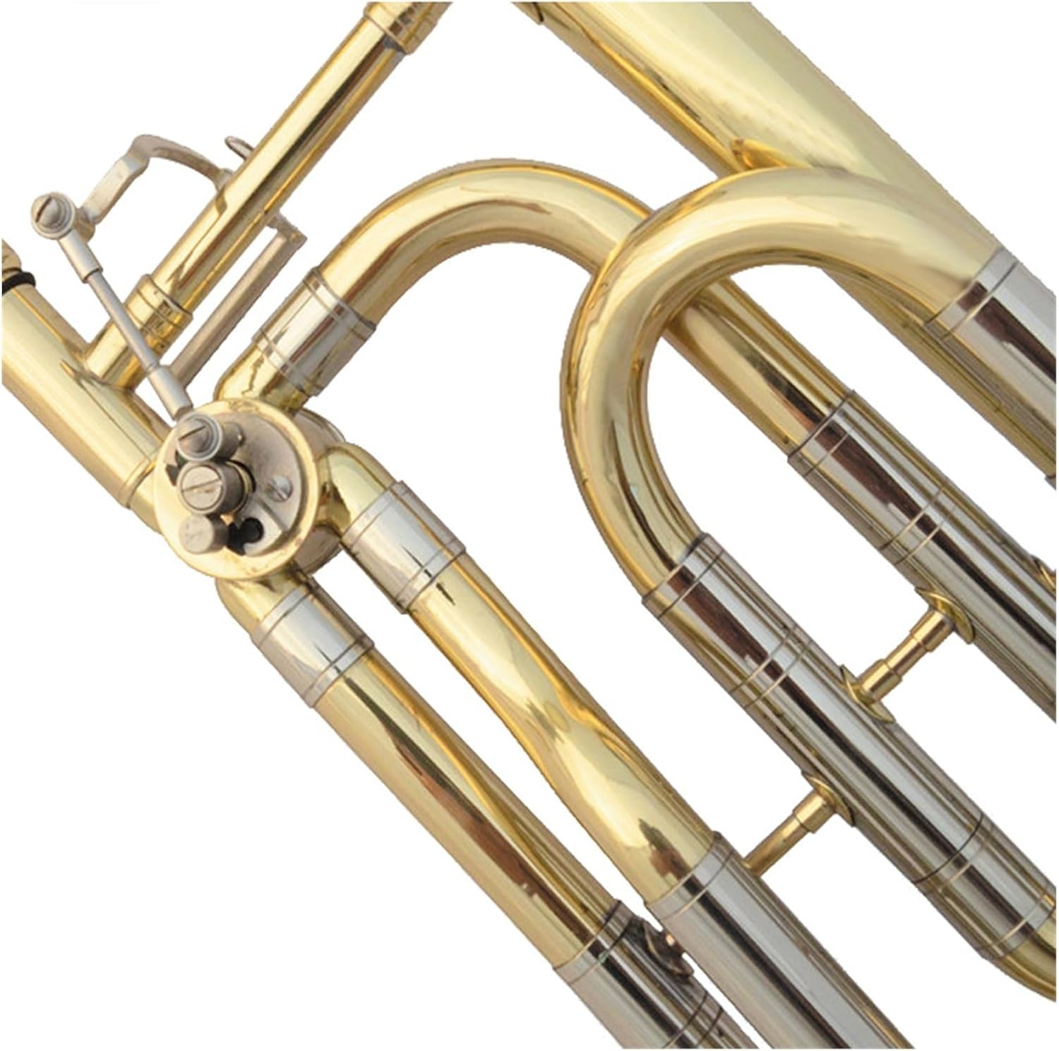 Professional instrument B flat trombone suitable for adults