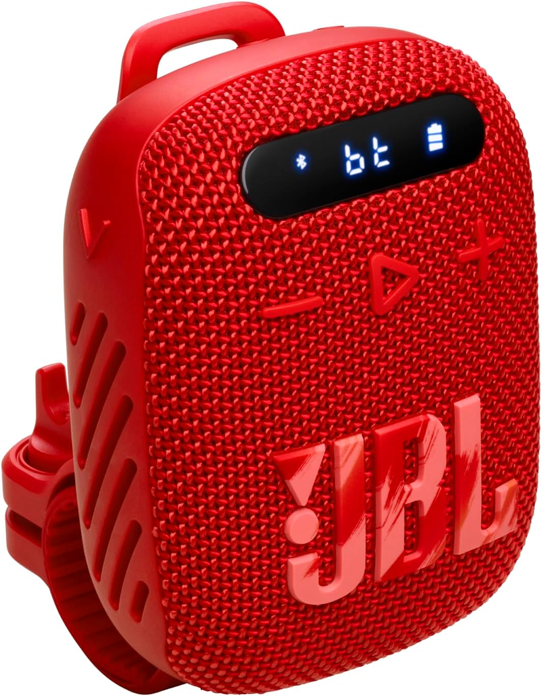 JBL Wind 3 FM Bluetooth Handlebar Speaker (Red)