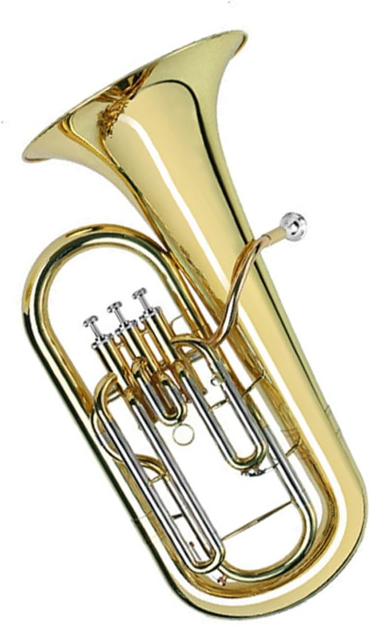 Euphonium B Flat Major Three Key Professional Brass Instrument Euphonium All-brass Instrument