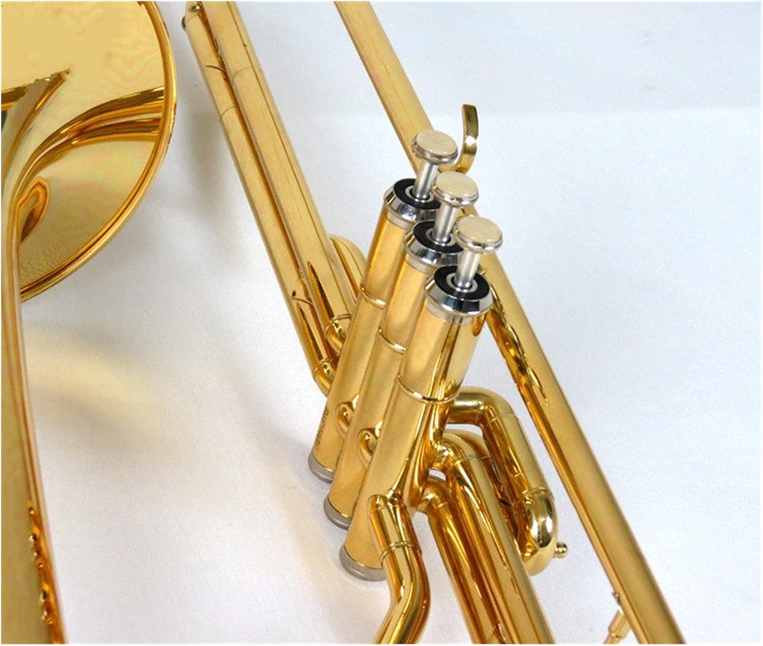 Student Trombone State Key Slide Trombone Bass Trombone Small Shank Bb/Gold Brass Bell New Trombone Kit