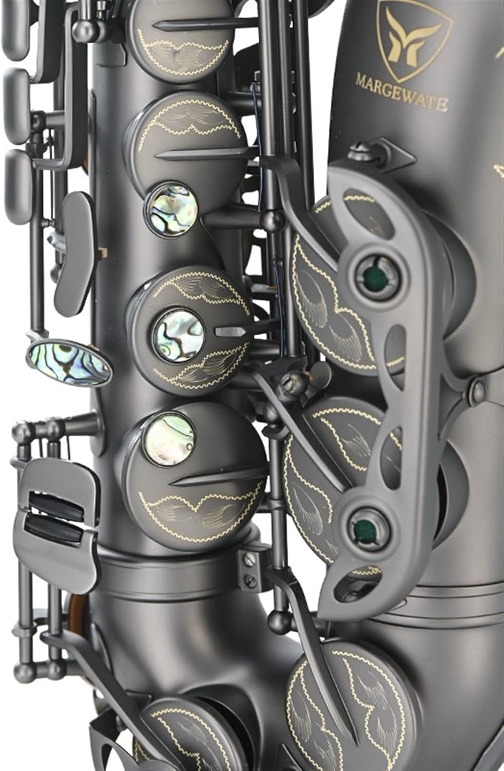 E Flat Alto Saxophone Wind Instrument Beginner Grade Examination Professional Performance Black Matte