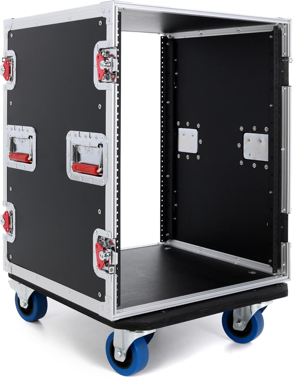 Gator Cases G-TOUR Series Audio Road Rack with Heavy-Duty Casters and Tour Grade Hardware, 17