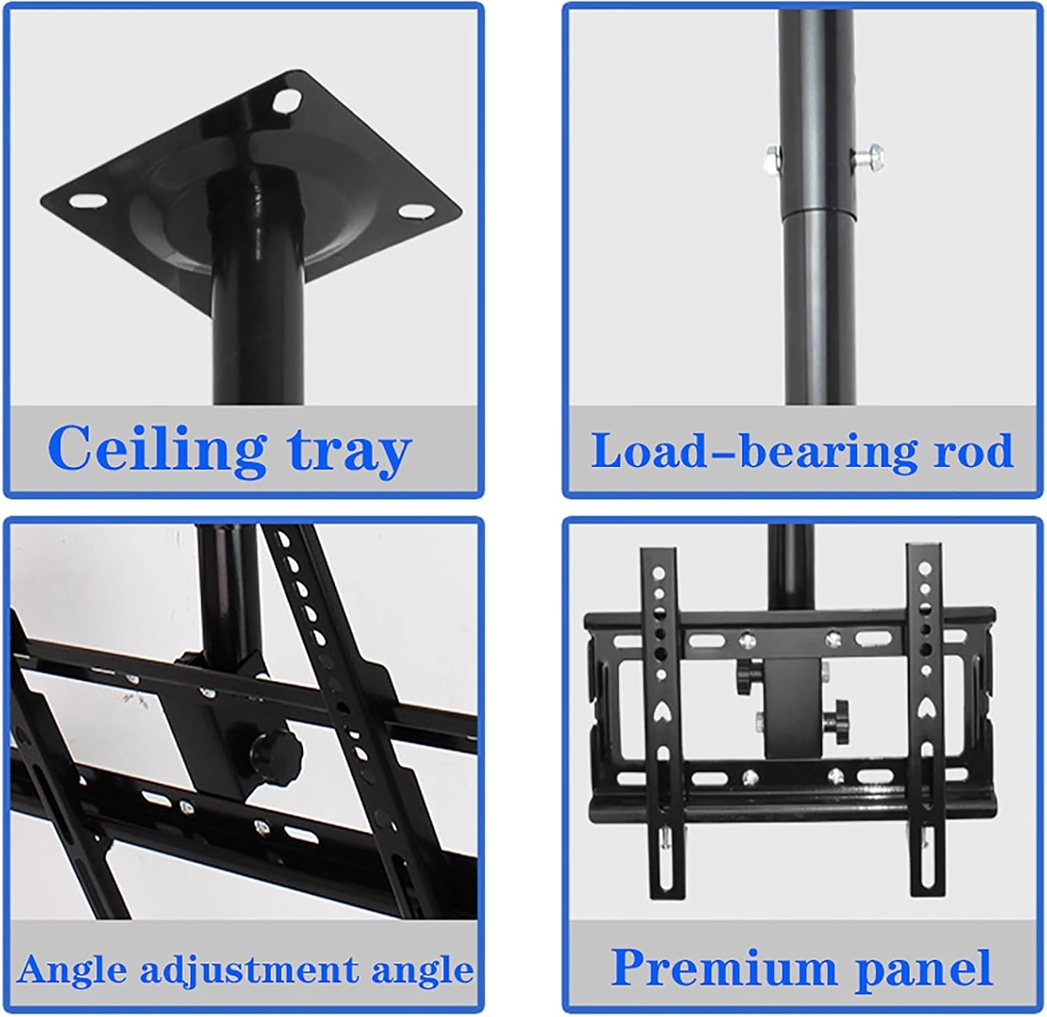 TV Stand,tv Wall Mount Adjustable Wall Ceiling TV Mount, Full Motion Hanging TV Mount Bracket, for 32 to 55 Inch TV, Multiple VESA Patterns (Size : 2.5m)