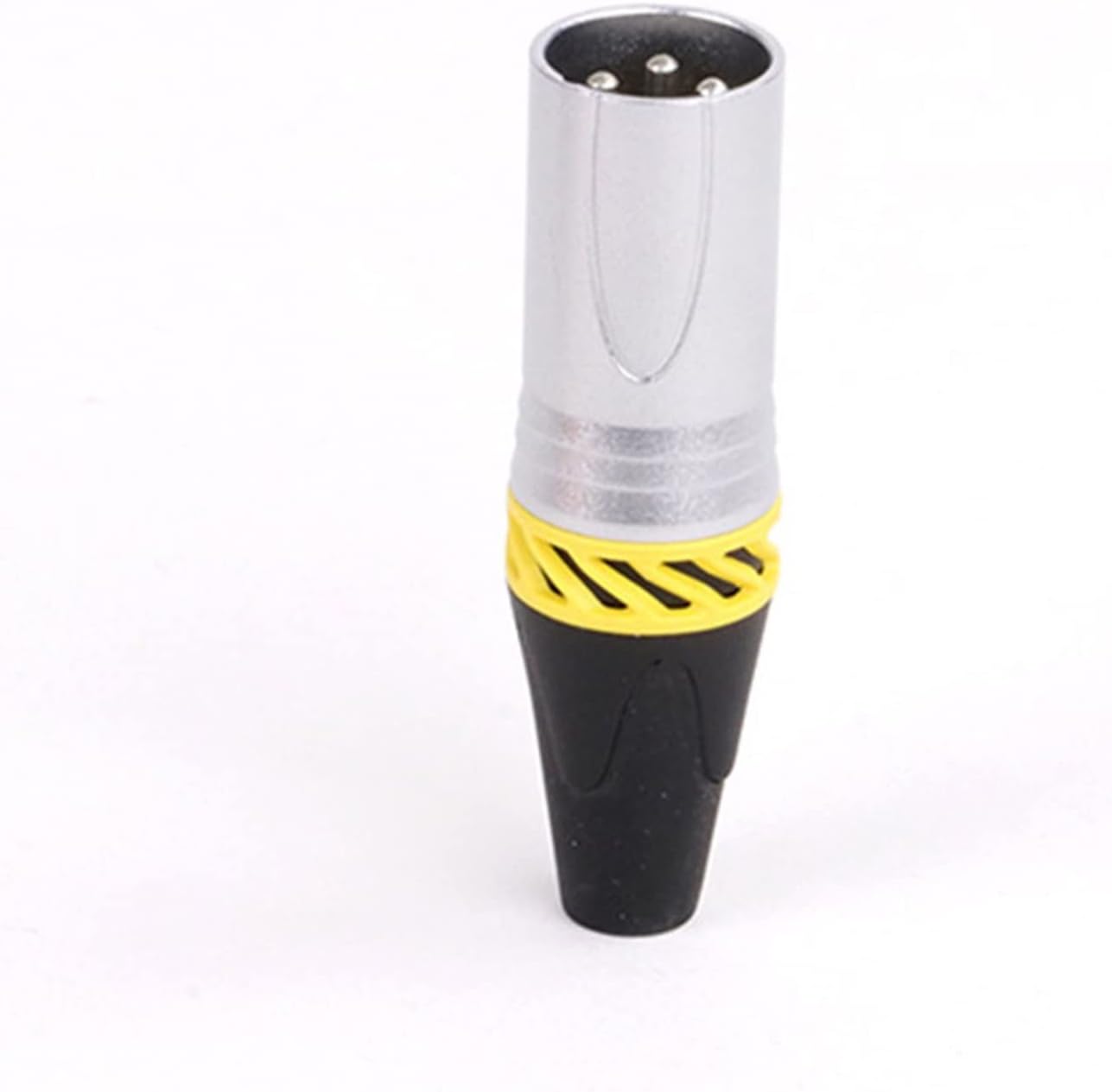 X L R Connector 3pin XLR Microphone M I C Male Plug Female Jack Adapter 6 Colors Available Cable Terminals Soldering 10Pcs (Color : D1037M-Black)