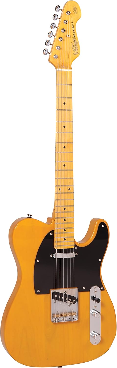 Vintage Guitars V52 Reissue Electric Guitar - Butterscotch