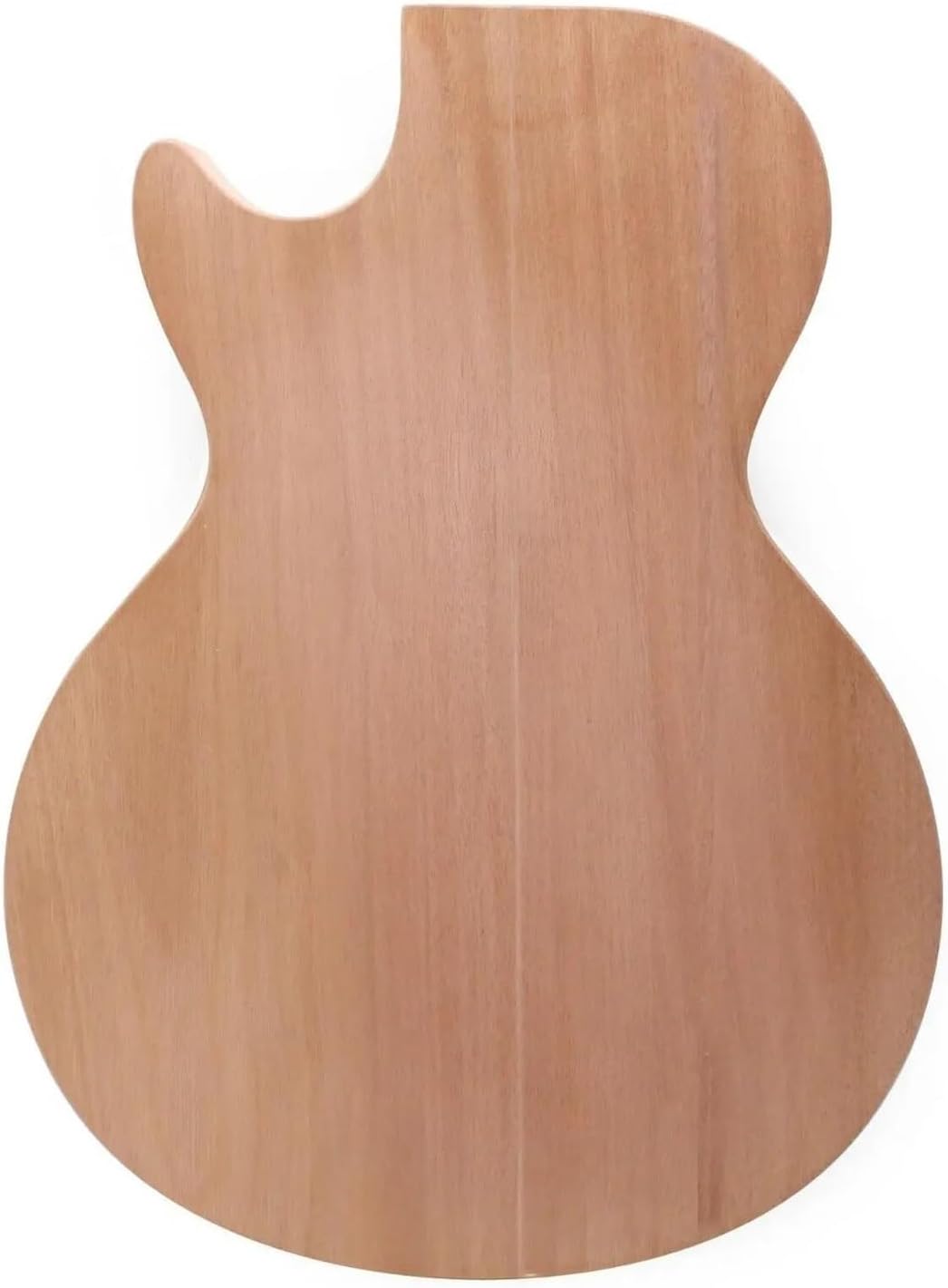 Guitar Body Guitar Replacement Parts DIY Electric Guitar Body Mahogany Maple Top Unfinished Semi-hollow Guitar Body(SET GUITAR)