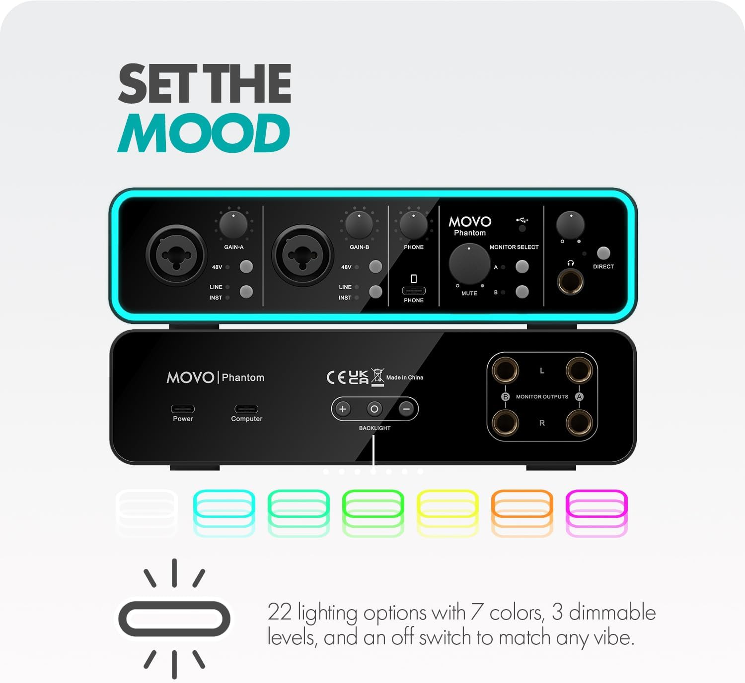 Movo PodKit2AH Podcast Equipment Bundle for 2 Condenser Microphone Kit with MDX-1 2x2 USB-C Audio Interface and Articulating Scissor Arm Mic Stand (with Headphones)