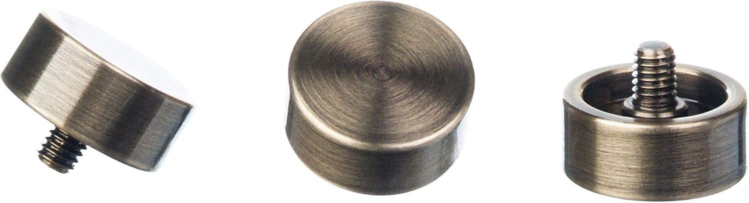 Trumpet Trim Kit for improving the sound. For all Yamaha & Stomvi trumpet. Custom made KGUBrass (HEAVY, Antique Bronze Lacquer)