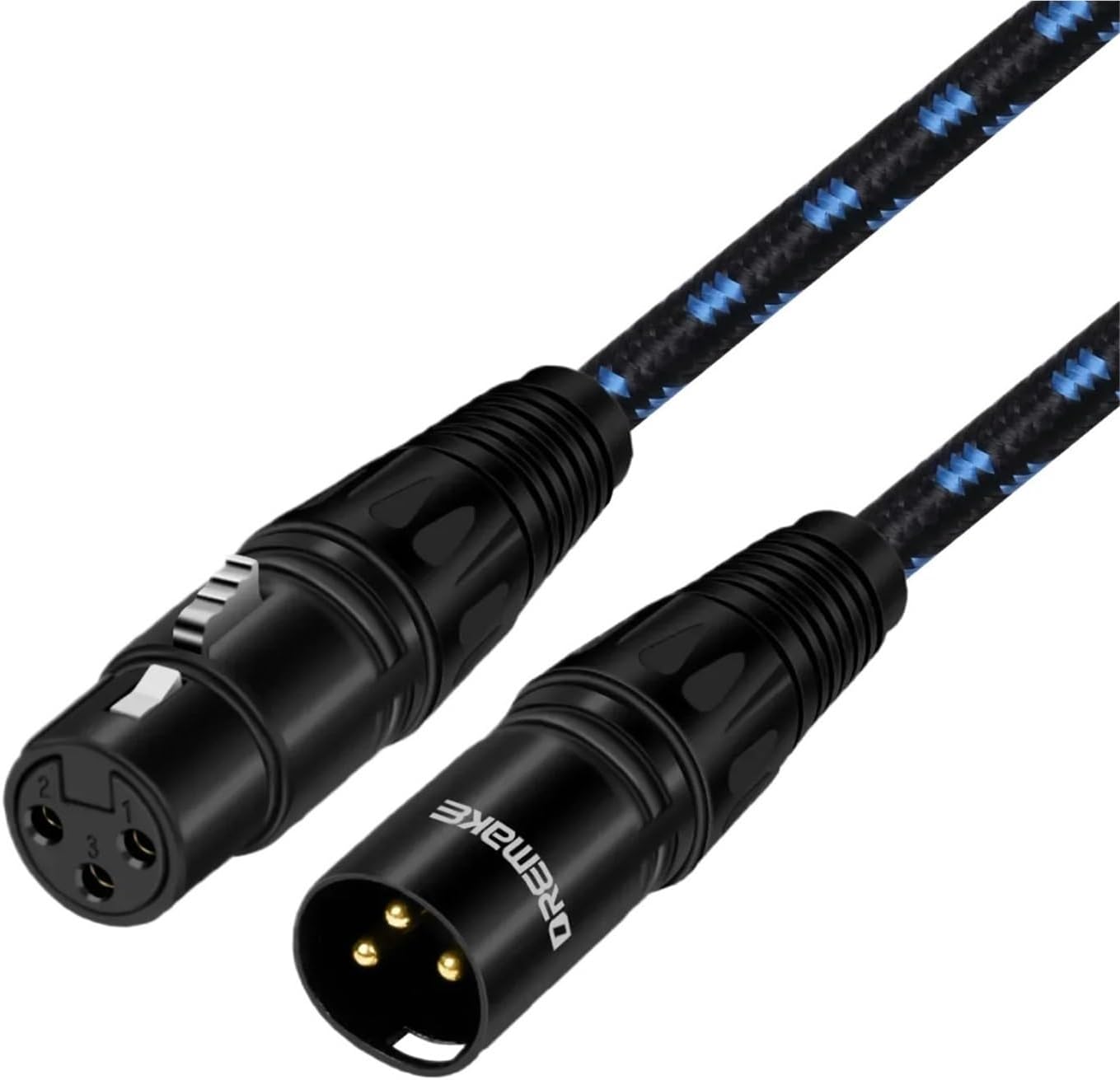 Audio Cable XLR to Mic Balanced 3Pin Male Female Microphone for Live Sound&Stage Studio Harmonizer Mixer AMP(15m)