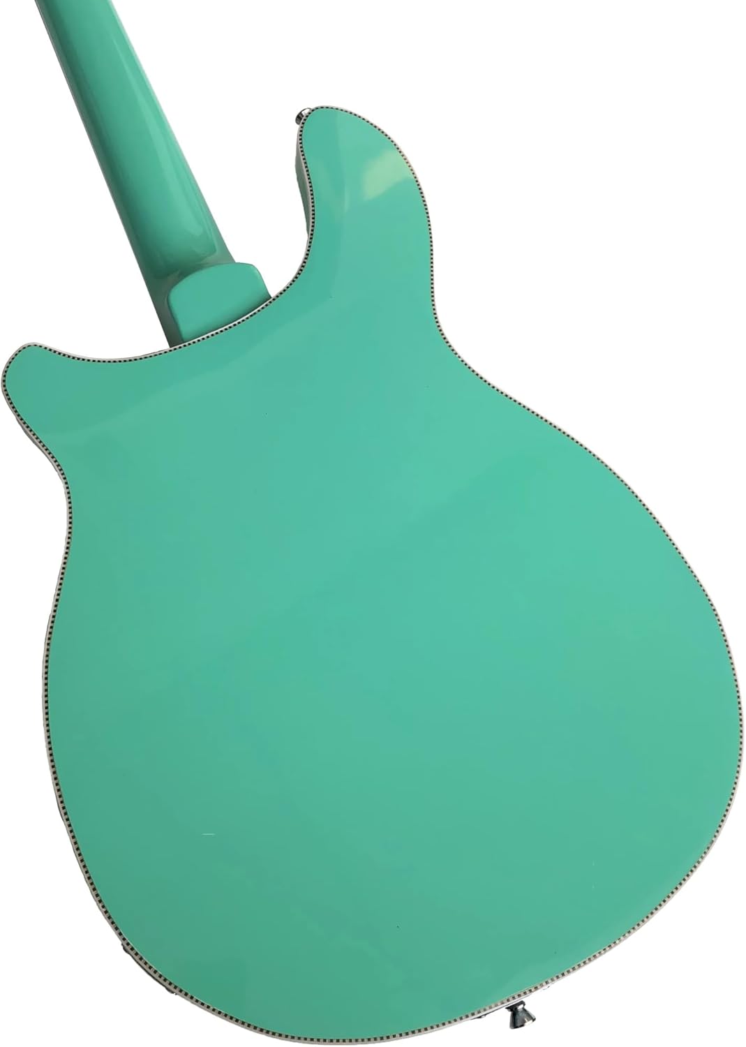 Blue Semi-Hollow Electric Bass Guitar - 4-String - 20 Frets