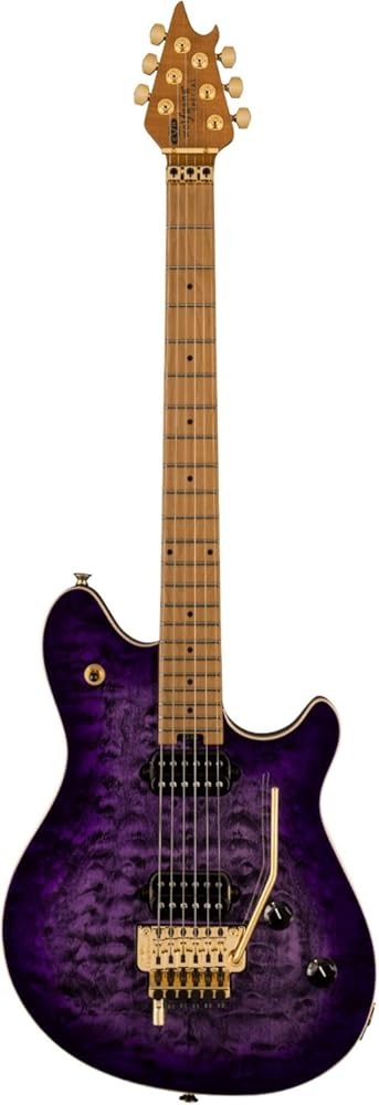 EVH Wolfgang Special QM Electric Guitar - Purple Burst