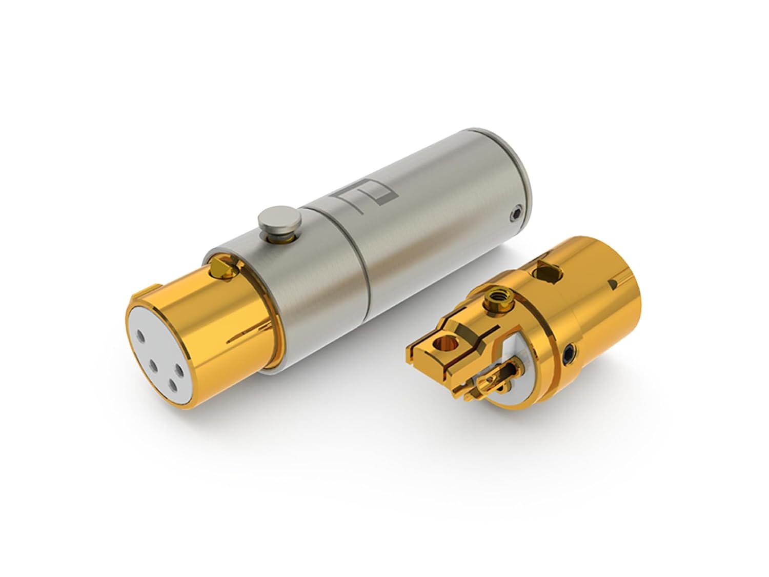 aeco XLR 4 Pole Female AX4-1623G, 1pcs/1set, Gold Plating