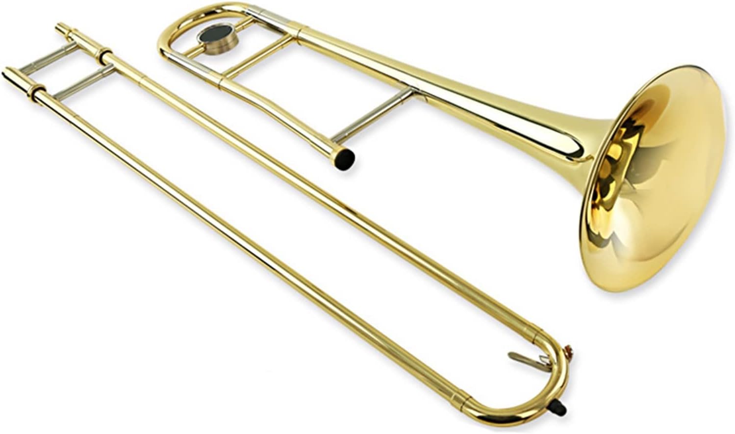 TSTS B Flat Tenor Trombone Brass Pull Tube Suitable for Adult Professional Bands Beginner Trombone