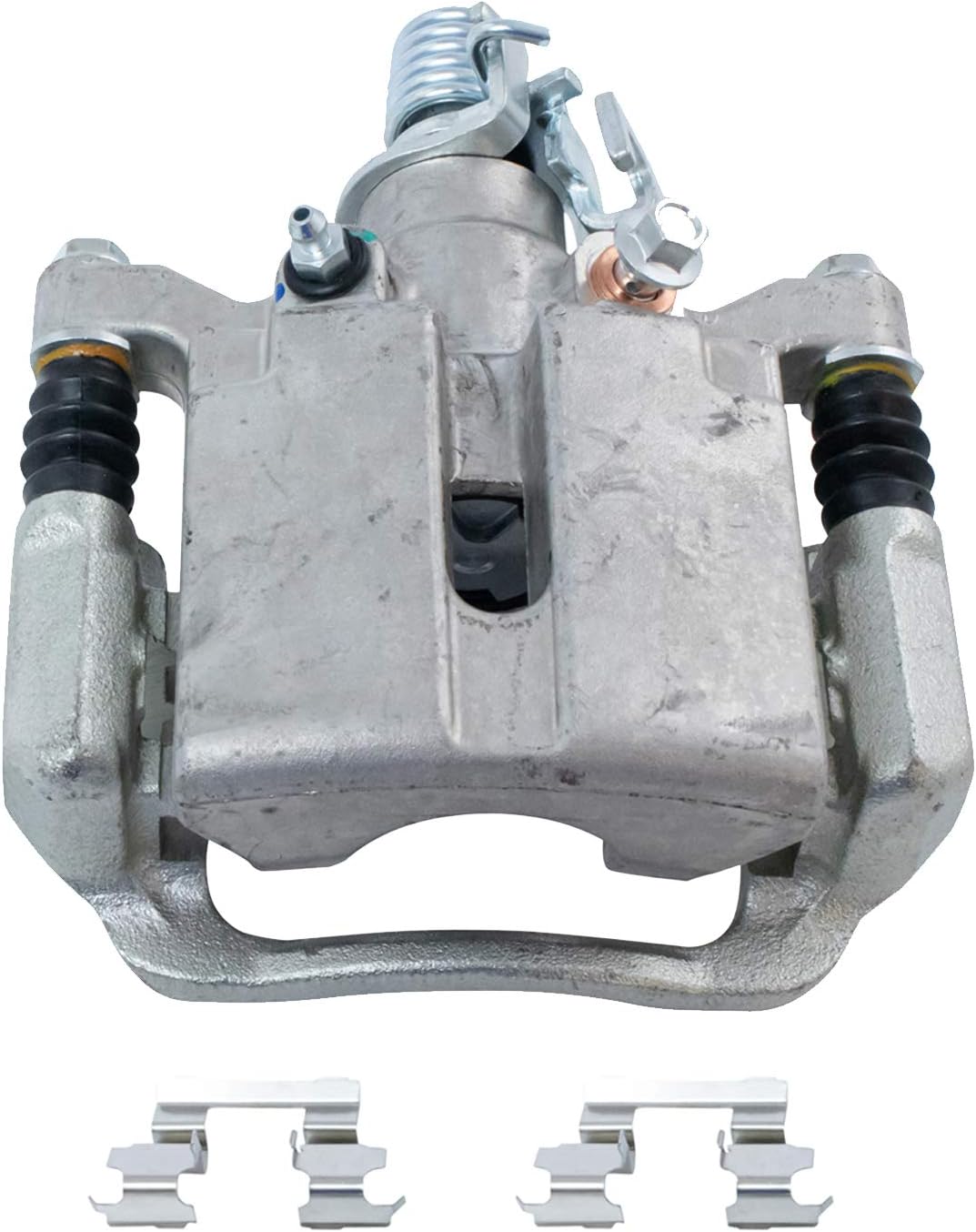 TRQ Rear Right Brake Caliper w/Bracket Passenger Side Compatible with 2005-2009 Buick LaCrosse 2011-2013 Chevrolet Impala 2014-2016 Impala Limited 2005-2008 Pontiac Grand Prix