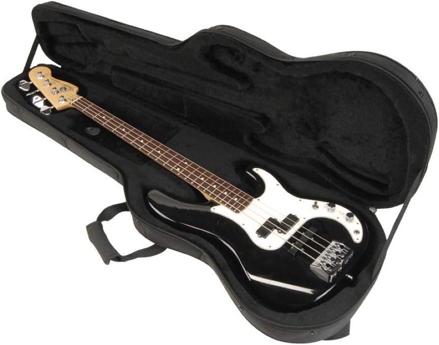 SKB SoftCase Universal-Shaped for Electric Bass with EPS Foam Interior/Nylon Exterior, Back Straps