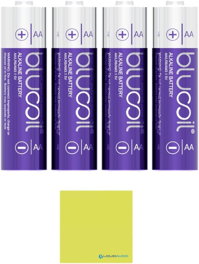 Sennheiser Wireless Handheld Base System Bundle with 4 AA Batteries & Cloth EW-D SKM-S (R4-9) Digital Wireless System with Handheld Transmitter, Receiver, Rack Kit & Accessories (552-608MHz)