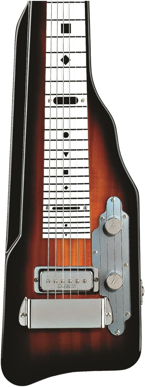 Gretsch G5700 Electromatic Lap Steel with White Plastic Fretboard - Tobacco