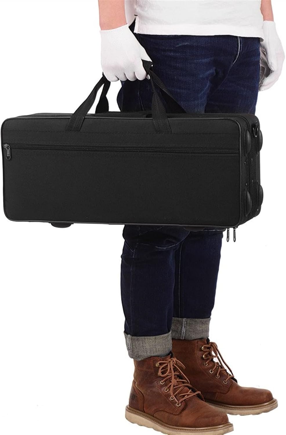 KESHUO Standard Bb Trumpet Brass Material Nickle Plated Wind Instrument with Mouthpiece Carry Bag Gloves Cleaning Cloth Trumpets