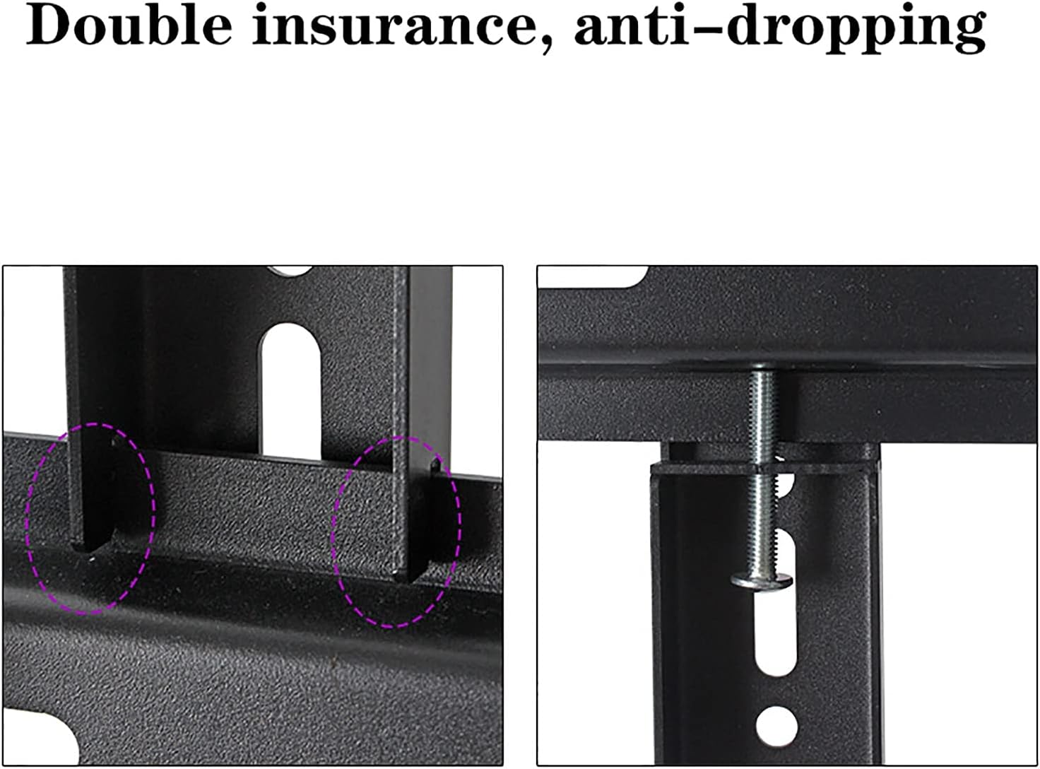 TV Stand tv Wall Mount TV Ceiling Mount, Adjustable TV Bracket Fits Most Flat Screen Display 60 to 100 Inch, Multiple Patterns,