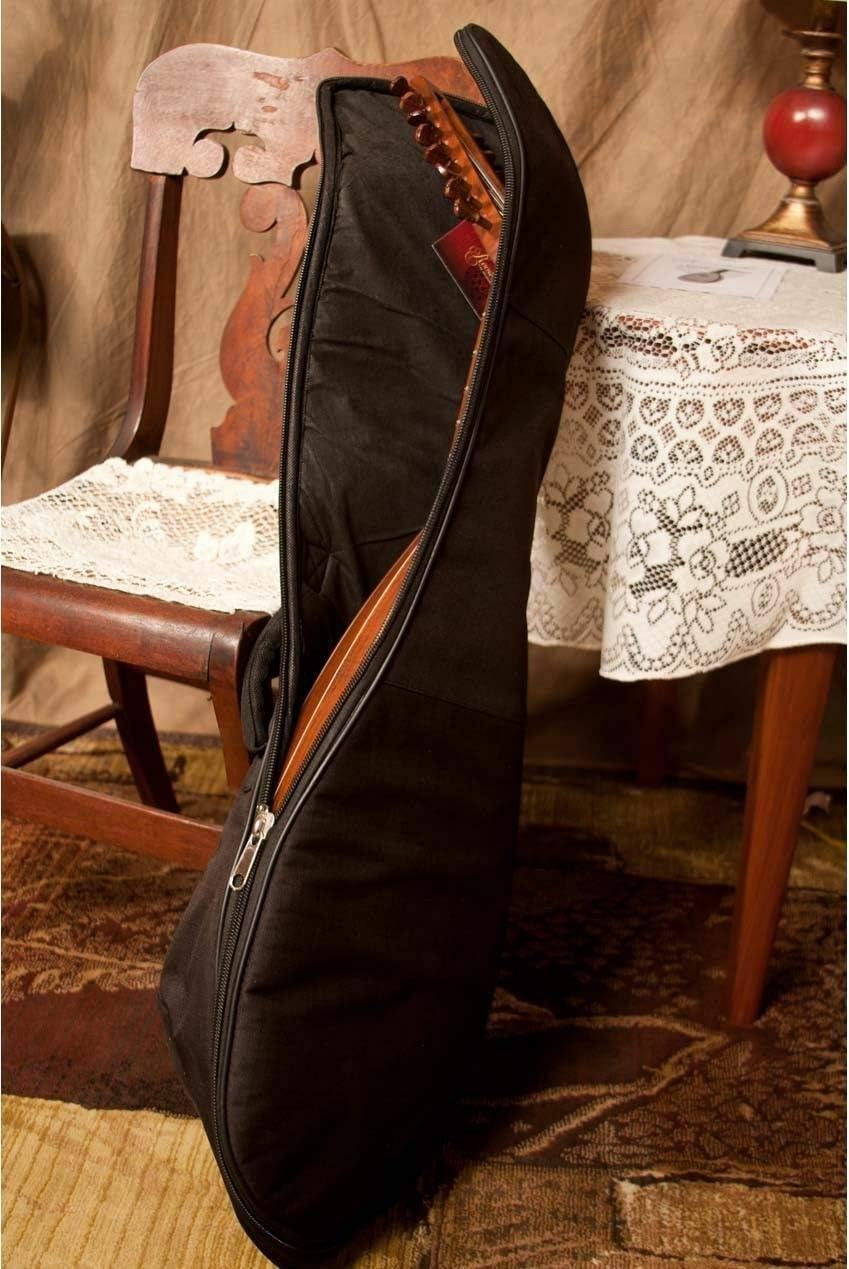 Includes: Roosebeck 8-Course Travel Lute + Roosebeck 8-Course Lute String Set + Snark Clip-On Chromatic Tuner For Guitar, Lute, Oud Dulcimer