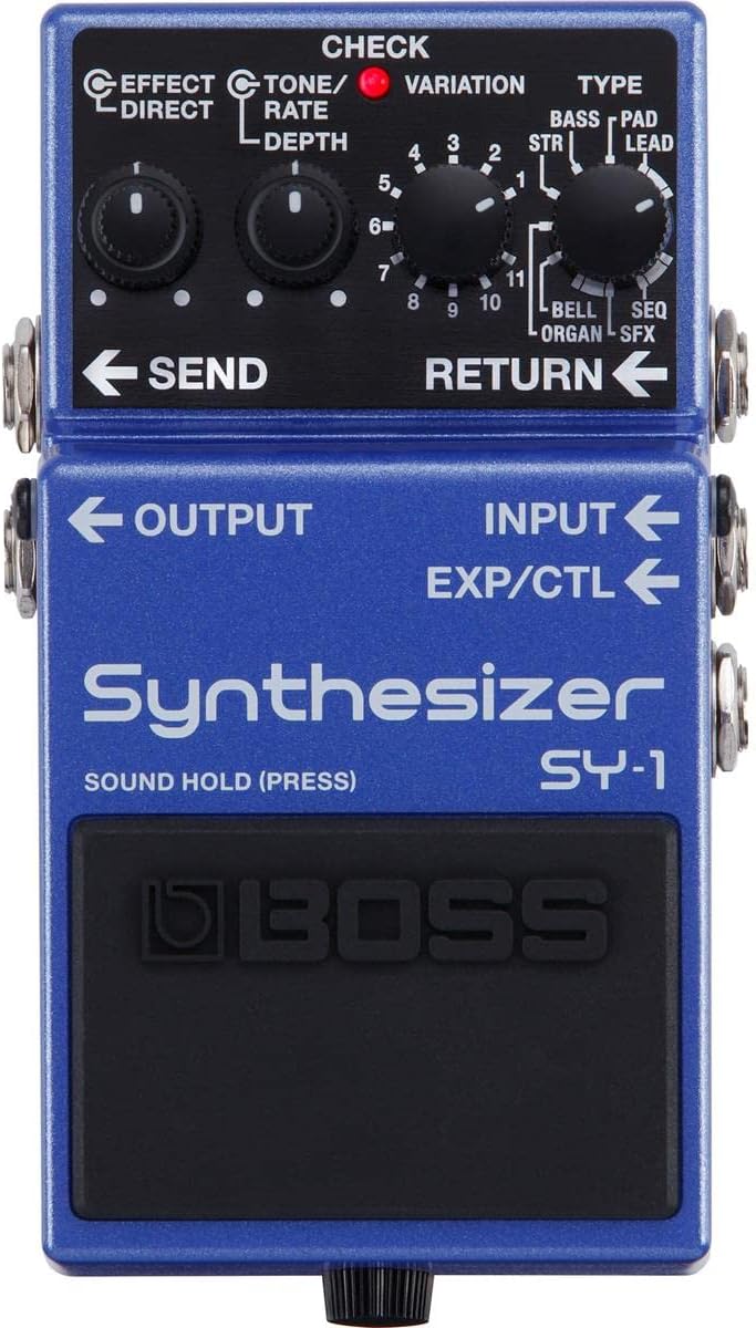 BOSS SY-1 Guitar/Bass Synthesizer Guitar Pedal (SY-1)