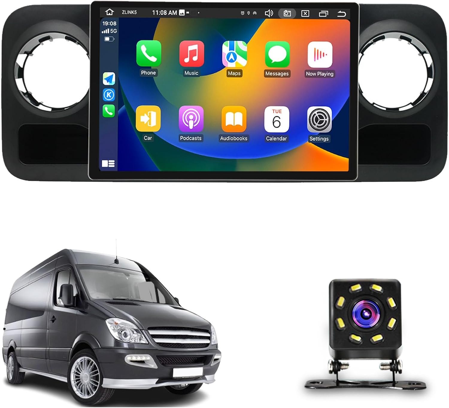 Android 13 Car Stereo Radio for Mercedes-Benz Sprinter 2018-2022 13.3