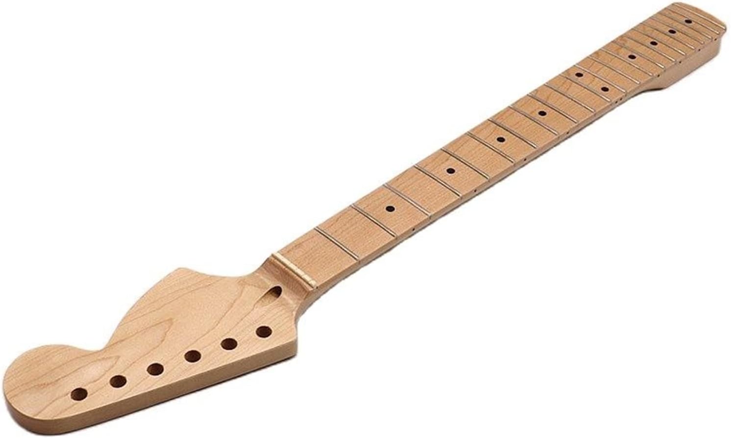 TSTS Electric Guitar Neck Natural Color Maple Big Head Neck for ST Electric Guitar Guitar ​Neck Replacement