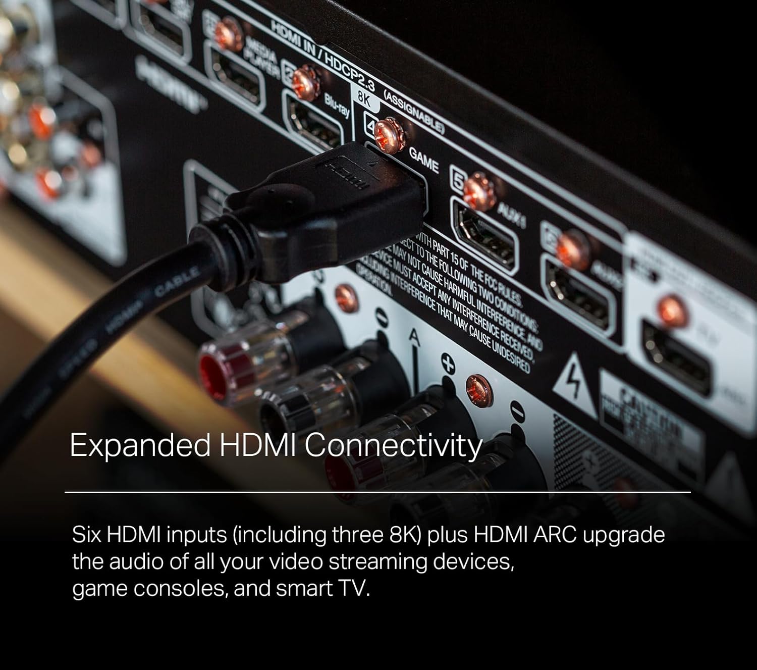 Marantz STEREO 70s 2-Ch AV Receiver (75W X 2) - 4K/120 and 8K Compact Home Theater Receiver, Class A/B Amplification, Supports Spotify Connect, Airplay 2, Bluetooth, & More via Wi-Fi & HEOS Multi-Room