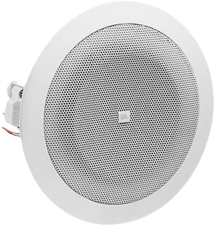 JBL Professional 8124 Full-range 4-inch In-Ceiling Loudspeaker, White. Pack of 4
