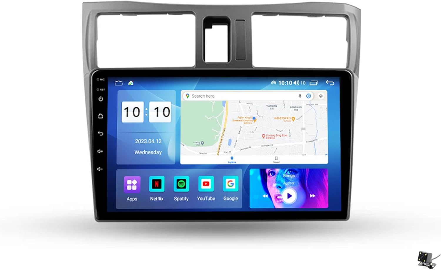 Android 12 Car Radio Stereo for Nissan Cefiro A33 1998-2003 9 Inch Head Unit Touch Screen Car Stereo with Car-Play, Android Auto, Backup Camera, GPS, WiFi, DSP SWC Car Audio Receiver