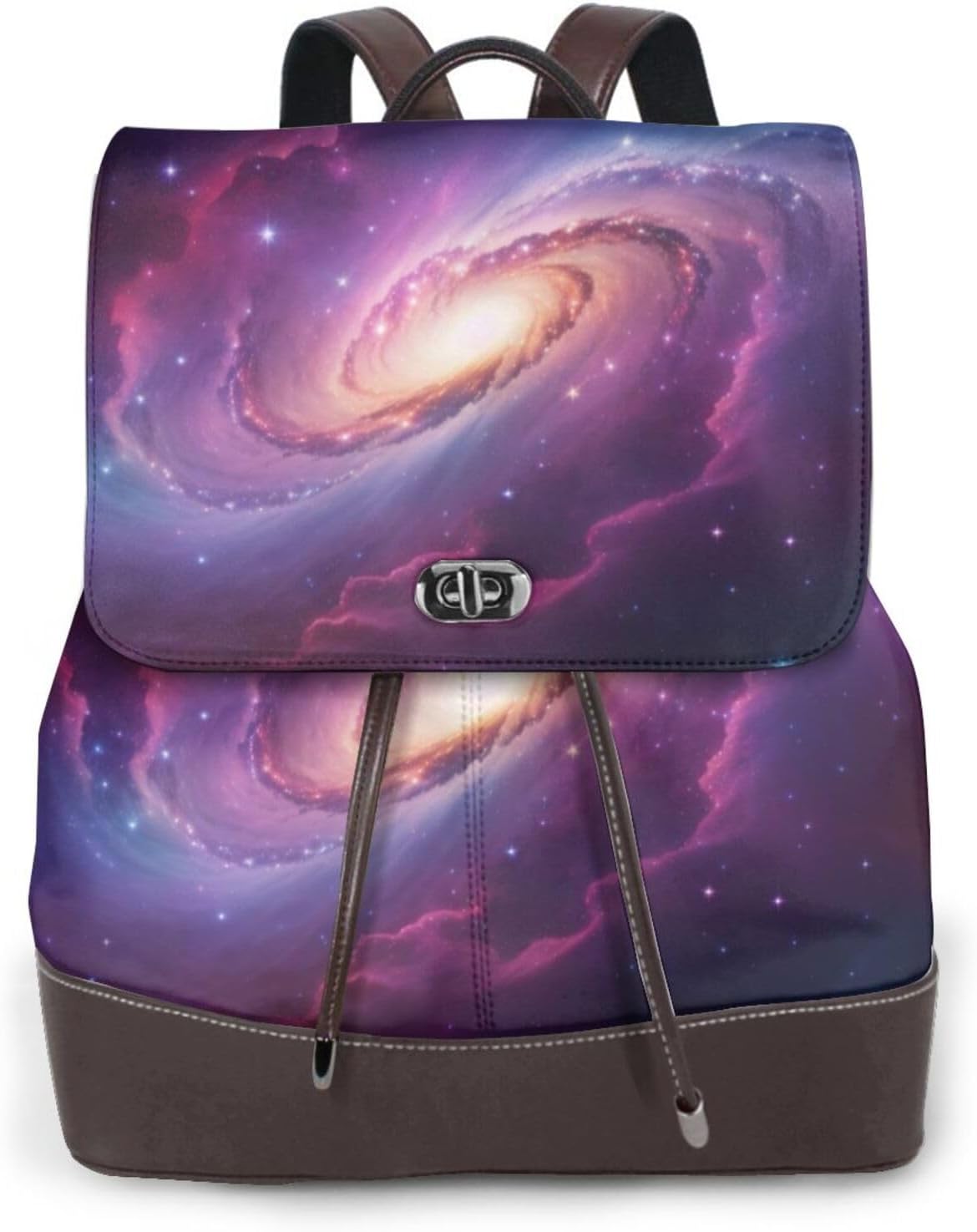 Technological Nebula 1 for Womens Backpack Purse Microfiber PU Anti-theft Large Fashion Designer Travel Bag Ladies Shoulder Bags