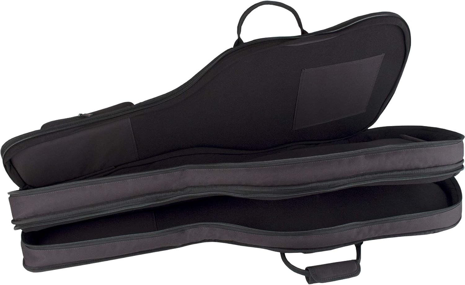 Protec CF234DBL Double Electric Guitar Gig Bag, Gold Series (Fits Strat, Tele, & Les Paul Shaped Guitars)