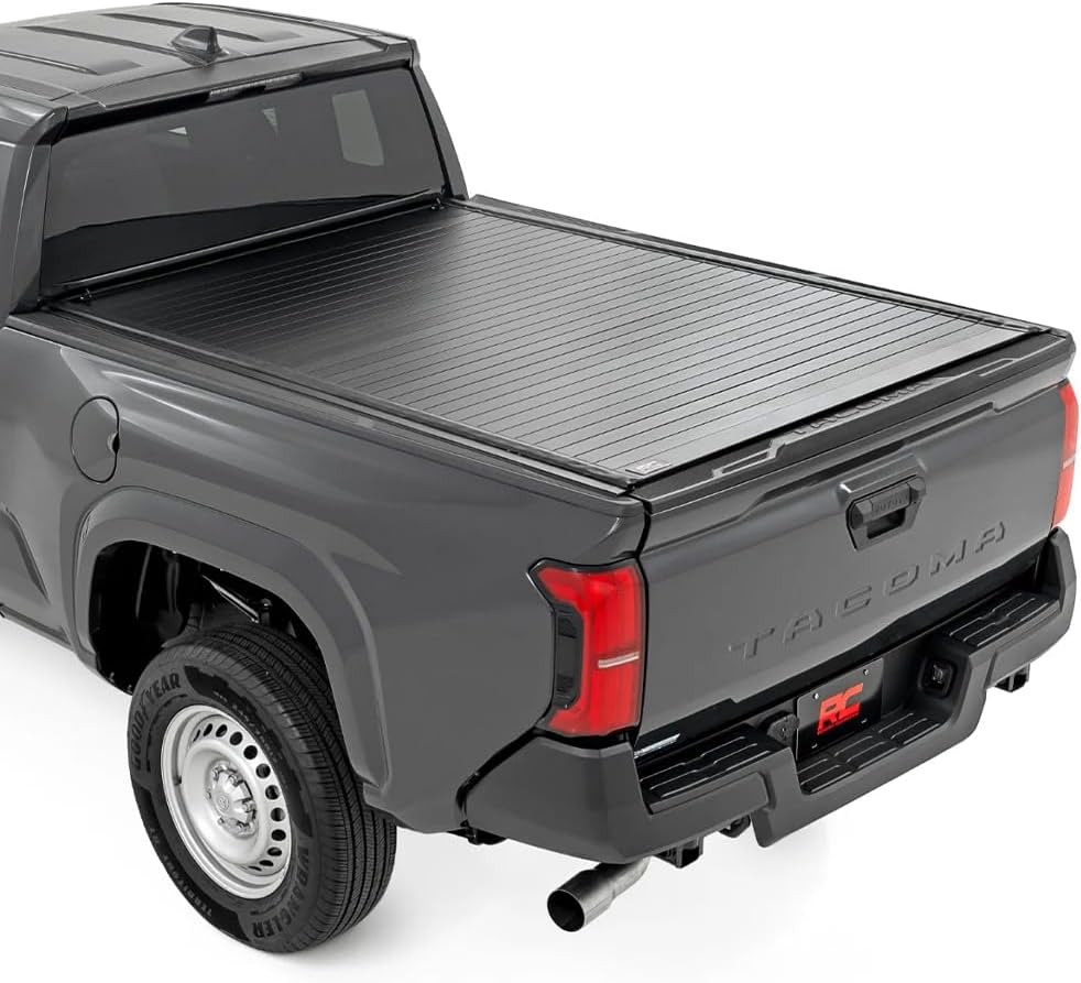 Rough Country Hard Roll-Up Tonneau Cover for Toyota Tacoma (2024-2026)