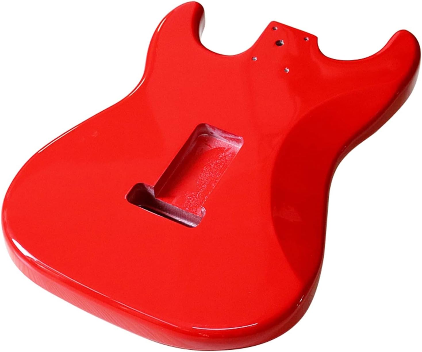 Poplar Wood Electric Guitar Body Guitar Accessories Good Guitar Barrel 5.7cm Pocket Width DIY Guitar Kit