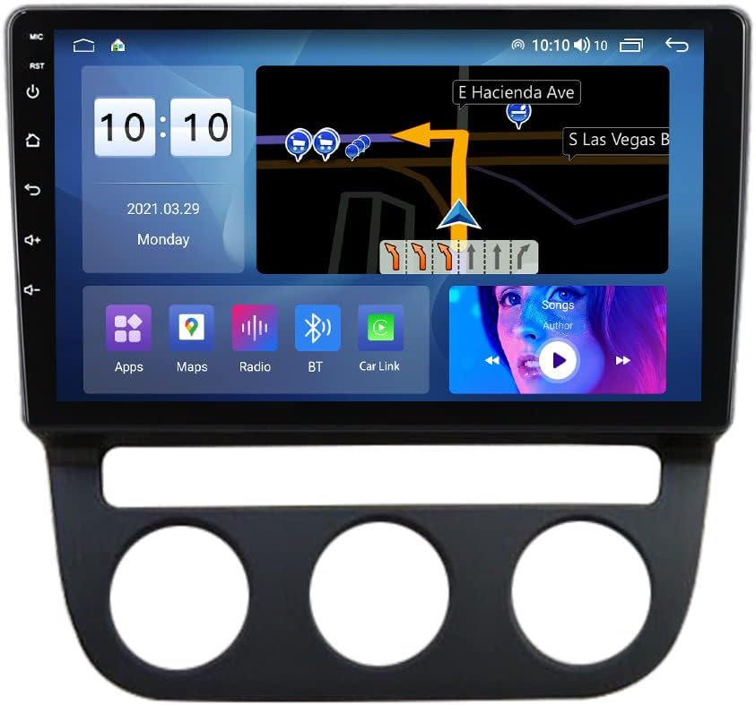 Generic Car Stereo Radio for Jetta 5 2005-2010…