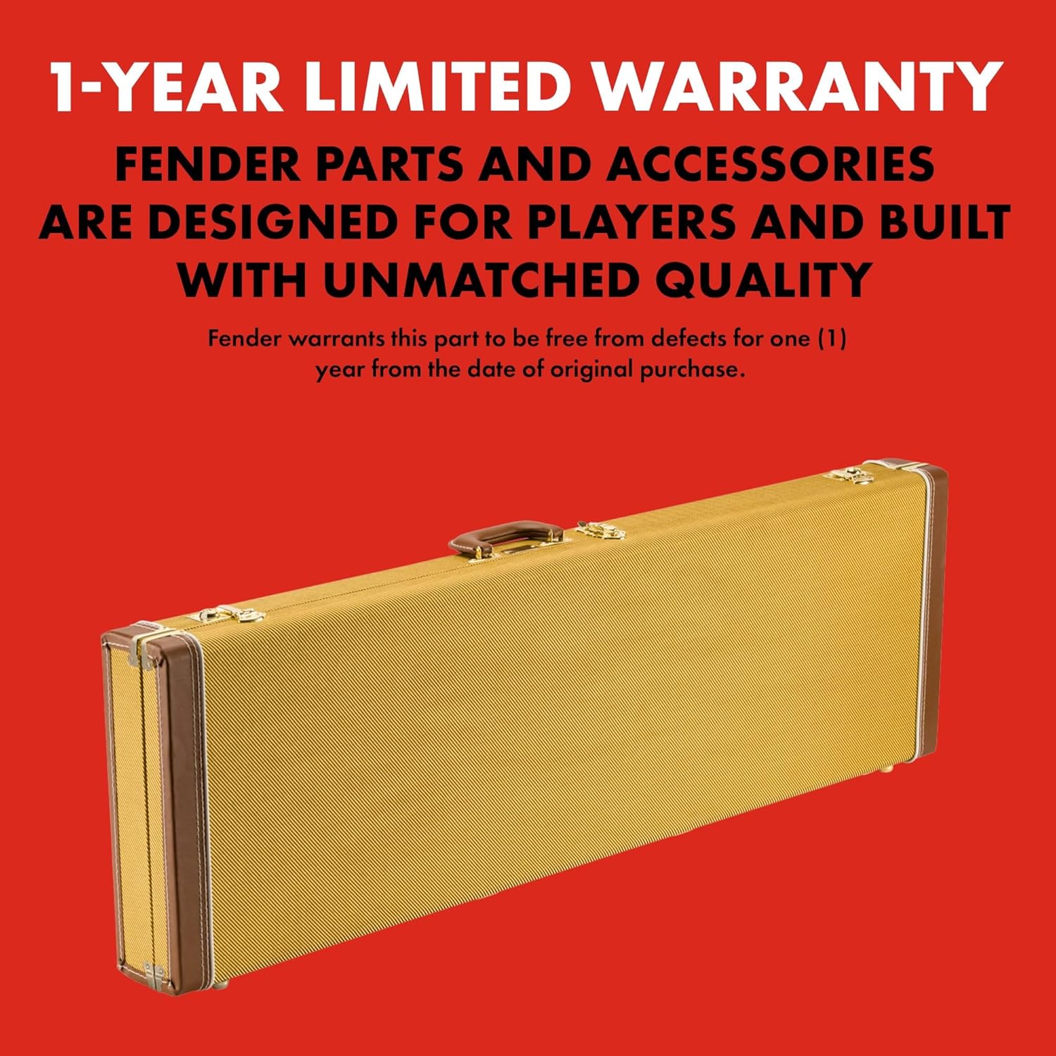 Fender Classic Series Wood Case, Precision Bass/Jazz Bass, Tweed