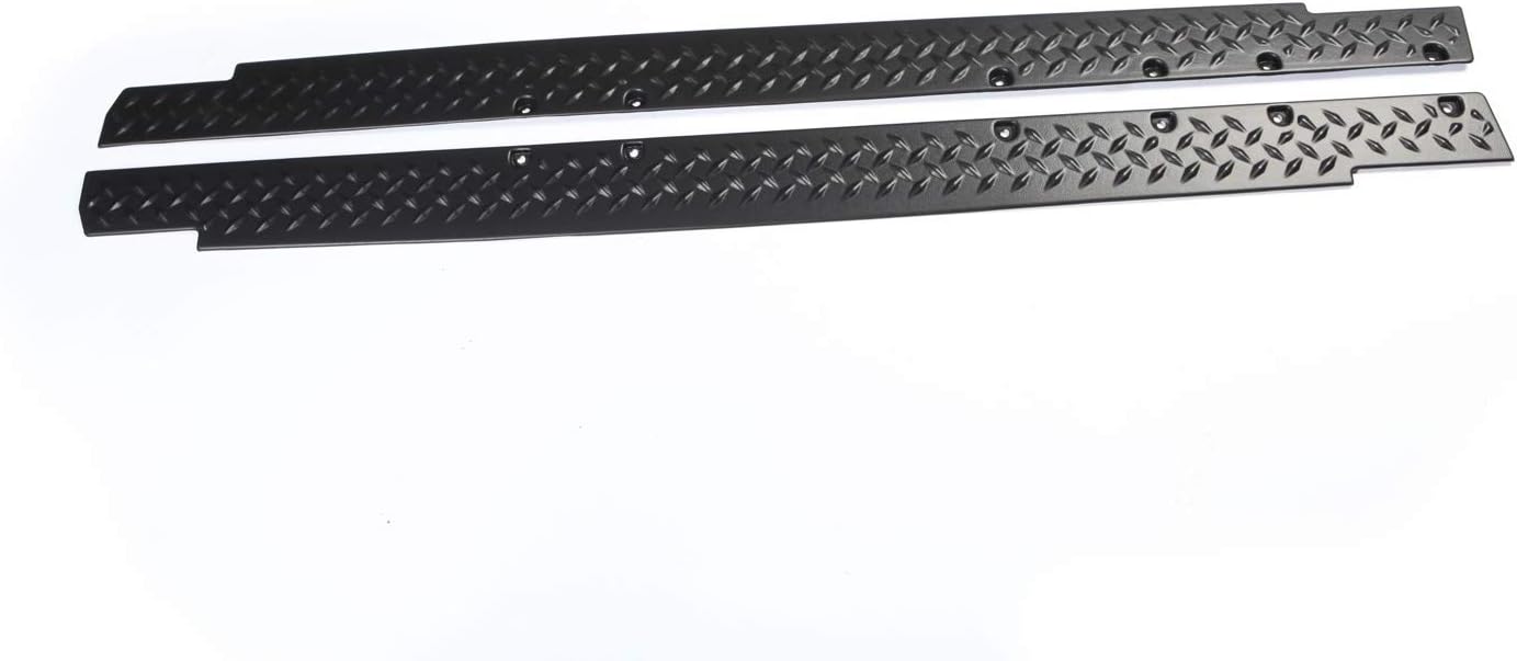 Rugged Ridge Rocker Panels Body Armor for Jeep Wrangler JK | Thermoplastic Olefin (TPO) | 11651.06 | Fits 2007-2018 Jeep Wrangler JK 2-Door