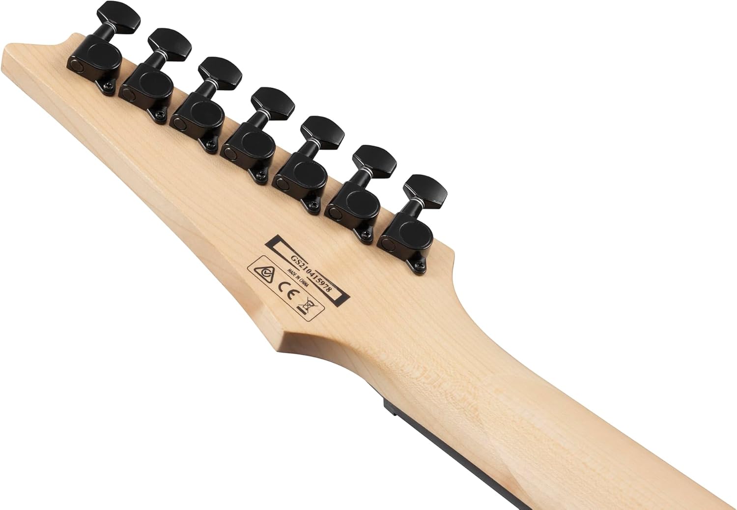 Ibanez GRG7221 RG Gio 7-String Electric Guitar - White Bundle with Gig Bag, Tuner, Strap, Instrument Cable, Austin Bazaar Instructional DVD, and Polishing Cloth