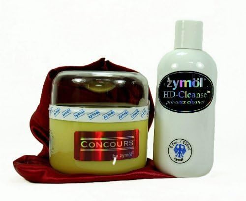 Zymol Concours Glaze & HD Cleanse Pre-Wax Cleaner Combo Kit