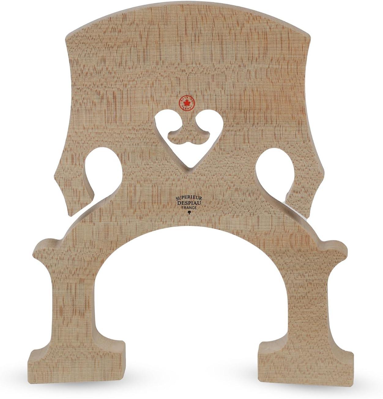 Despiau bass bridge, double bass bridge Planet C 4/4 foot width 165, with contribution to nature conservation