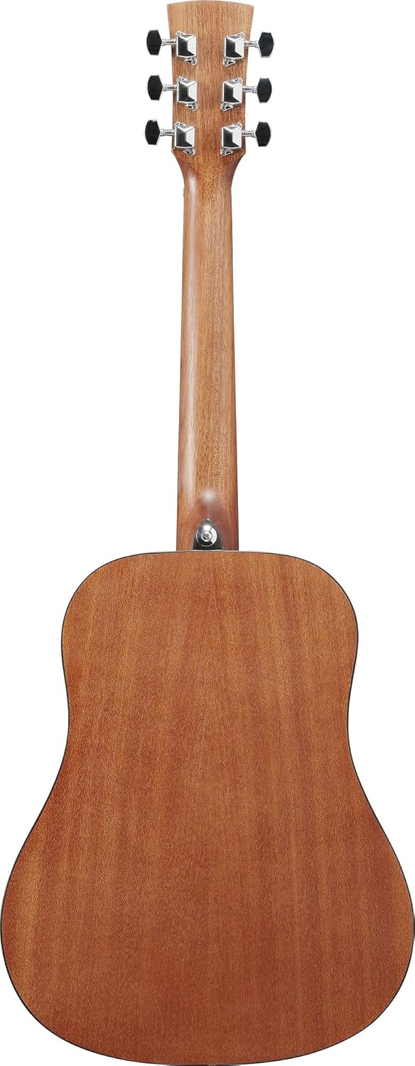 Ibanez PF2MH PF Performance 3/4-Size Dreadnought Acoustic Guitar - Open Pore Natural Bundle with Gig Bag, Tuner, Strap, Strings, Picks, Austin Bazaar Instructional DVD, and Polishing Cloth